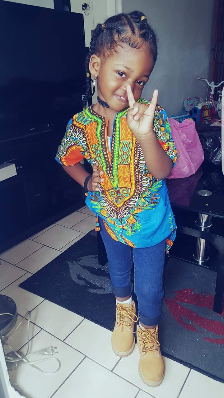 Tee-shirt dashiki enfant