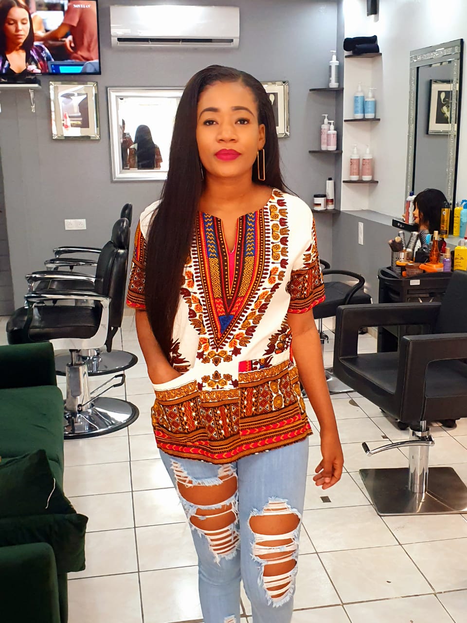 Tee-shirt dashiki